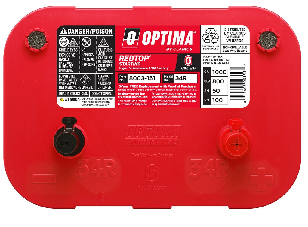 OPTIMA REDTOP 34R
