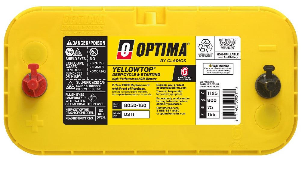 OPTIMA YELLOWTOP D31T
