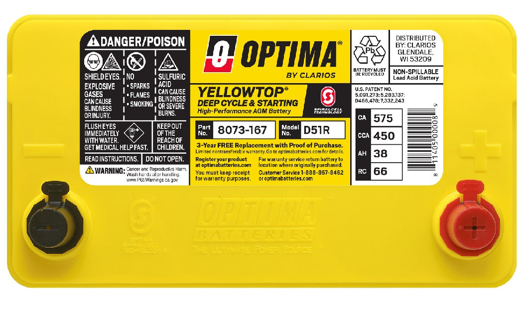 OPTIMA YELLOWTOP D51R