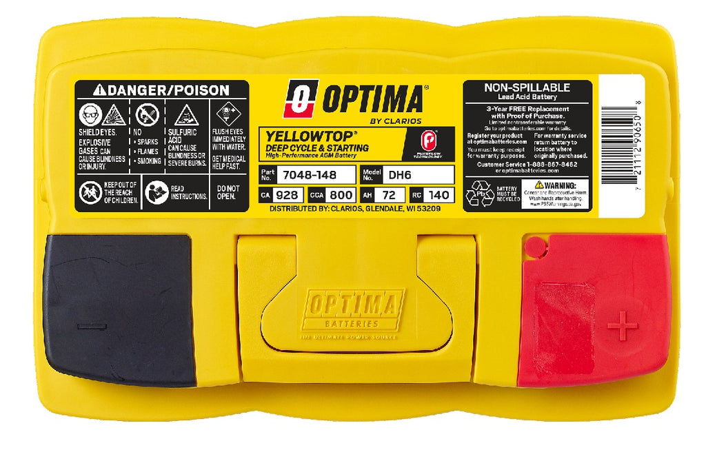 OPTIMA YELLOWTOP DH6