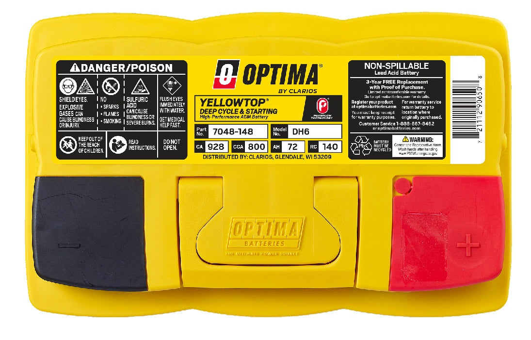 OPTIMA YELLOWTOP DH6